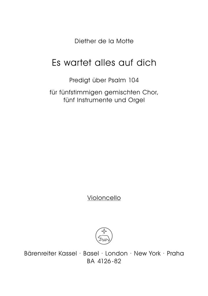 Es wartet alles auf dich